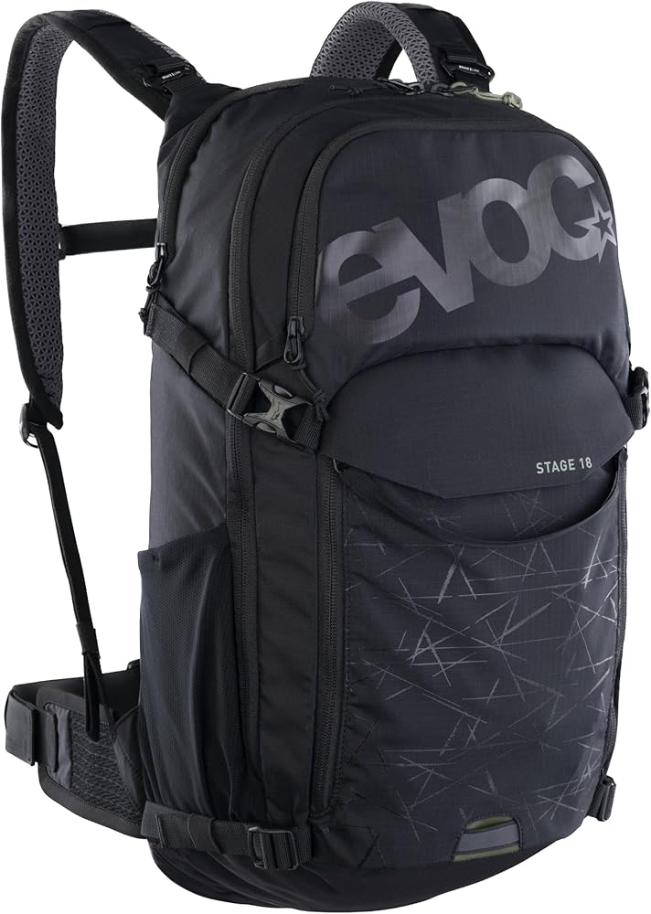 Amazon.com : EVOC Stage 18 Backpack Black : Sports & Outdoors